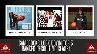 South Carolina Women's Basketball Locks Down the #3 Ranked Recruiting Class!