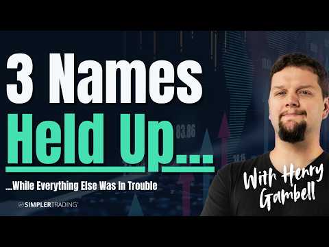 The Market Dipped, These 3 Names Didn't
