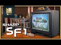 Sharp sf1 a super famicom tv