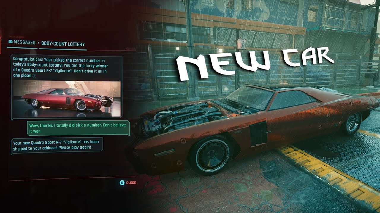 Cyberpunk 2077 - NEW Quadra Sport R-7 