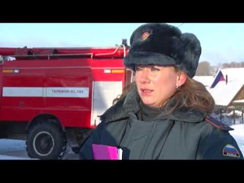 Пожарные проводят в частном секторе профилактические рейды