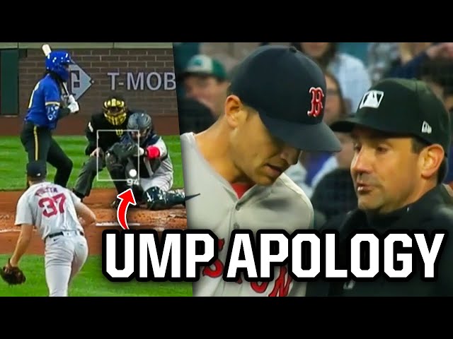 Umpire apologizes for missing strike three call, a breakdown