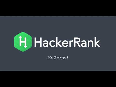 HackerRank SQL Solutions