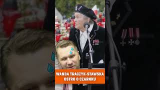 Play video: Wanda Traczyk-Stawska OSTRO o Czarnku! "Niech się nauczy, a potem mądrzy!"