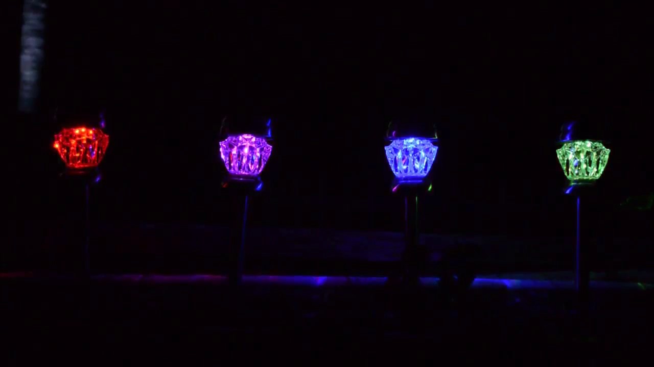 Gigalumi Solar Outdoor Garden Color Changing Lights You Gigalumi Solar Outdoor Garden Color Changing Lights