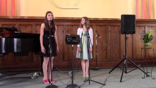 Grace Pichler And Madie Sherman Singing For Good From Wicked.