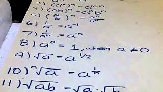 ACT Math Practice  Intro to Exponents Profile