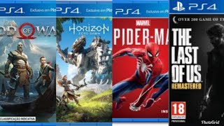 5 Melhores Jogos Exclusivos do PLAYSTATION 4