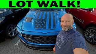 Ram Lot Walk Checking Out New Trucks Including 250th Edition!