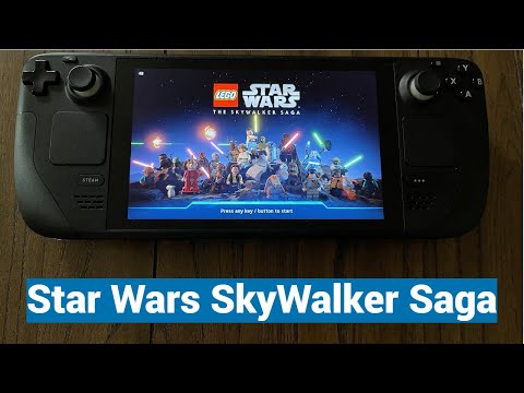 Steam Deck Lego Star Wars The Skywalker Saga - How To Setup With Better Performance and Gameplay!