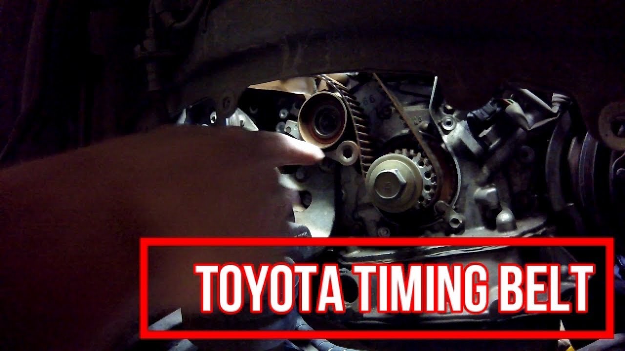 How to replace Toyota/Lexus V6 Timing Belt-Part 3 - YouTube