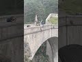 Saut  llastique en backflip  serre chevalier 2020  pont dasfeld 2