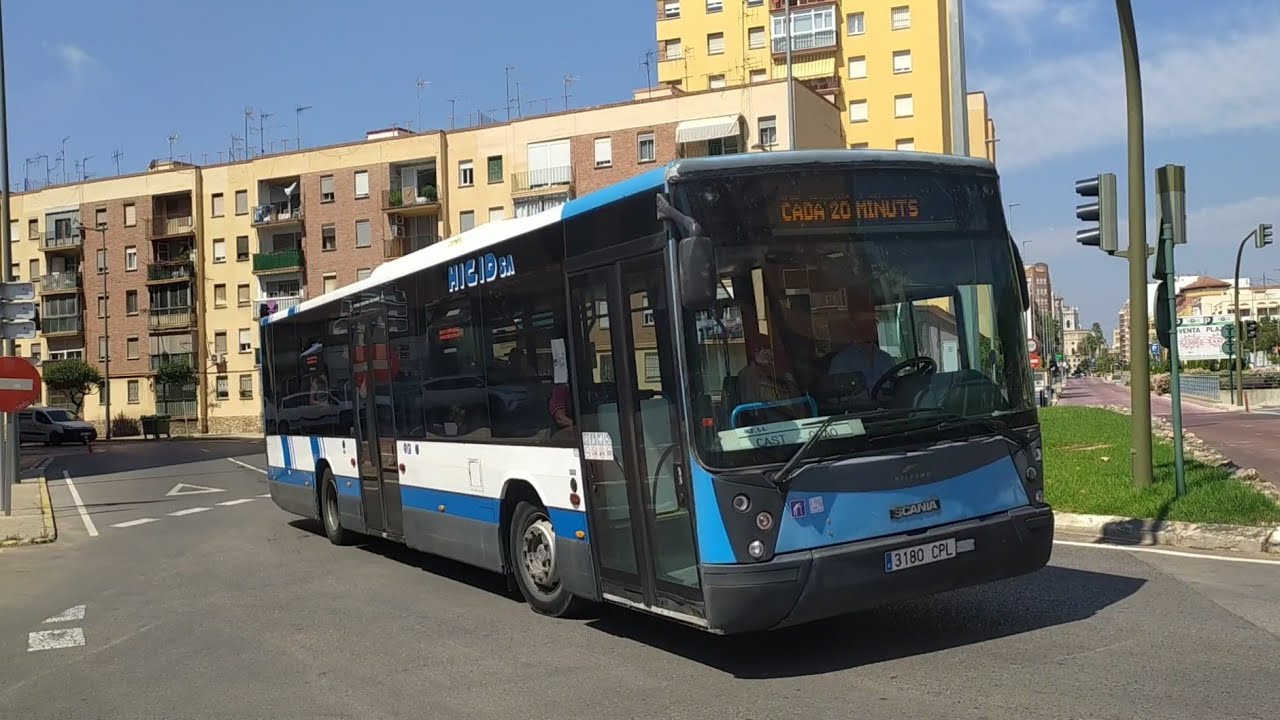 Transporte Público Castellón de la Plana (autobuses + trolebuses) (Agosto 2021)