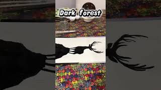 Deer painting🦌✨Watch full video on YouTube! Please like &amp; subscribe ❤️#art#painting #artclas#shorts