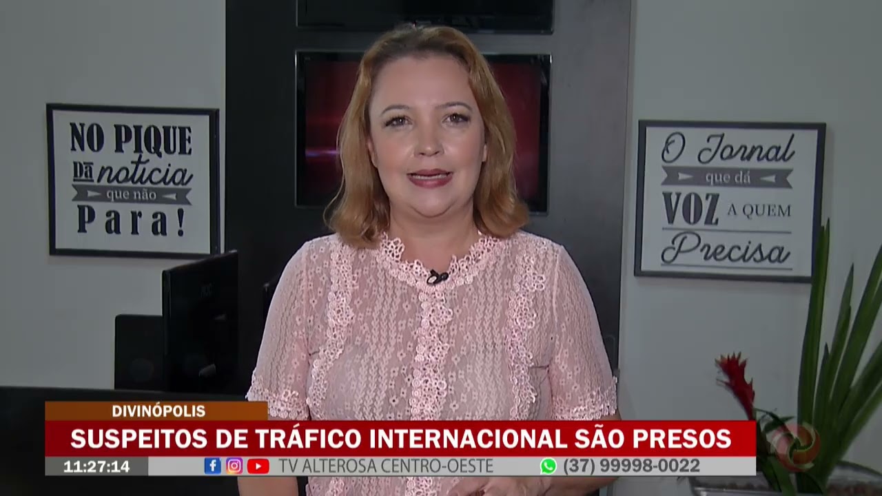 Divinópolis: Suspeitos de tráfico internacional são presos