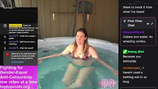 Topless Topics Hot Tub Bikini #AMA: \