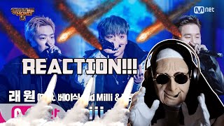 [SMTM9] 'iii' (Feat. 베이식, Kid Milli & 팔로알토) (Prod. 코드 쿤스트) - 래원 @ 세미파이널 | REACTION!