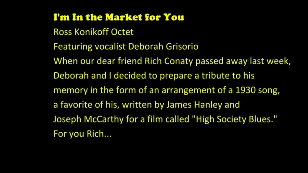 I'm in the market for you 2025 I'm in the market for you 2025