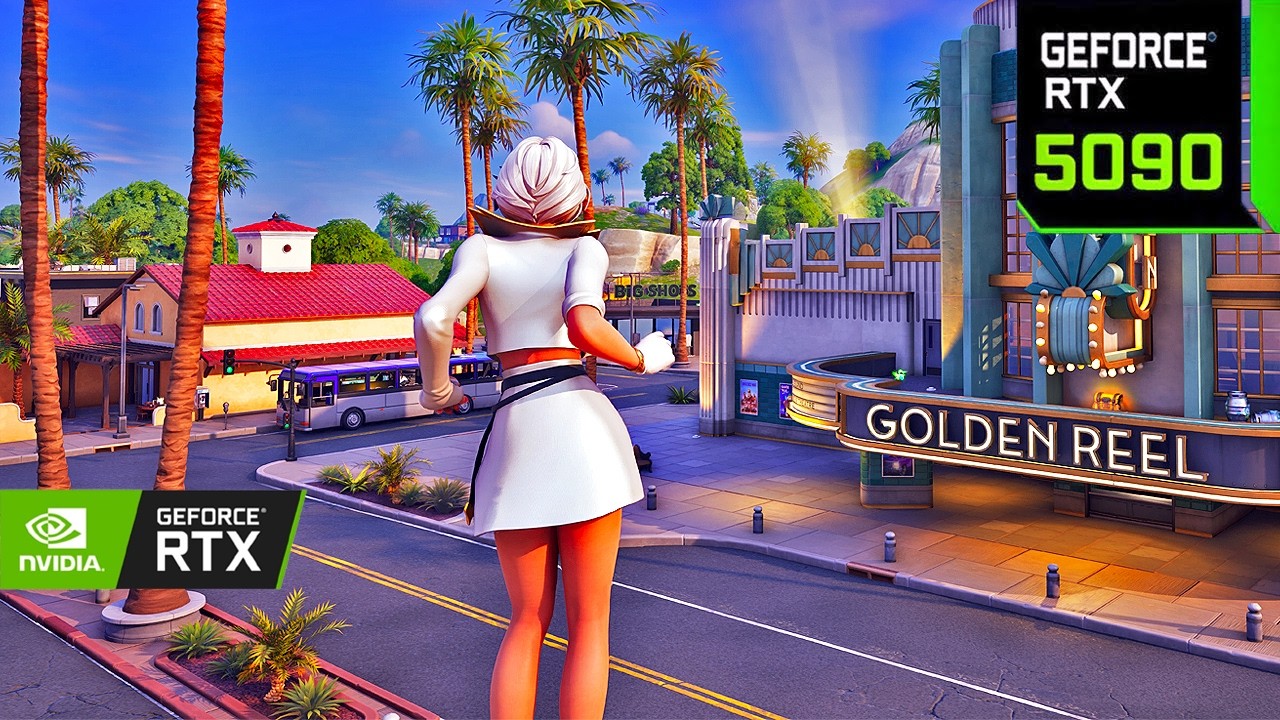 Fortnite 4K Max Graphics Zero Build Gameplay | Aphrodite Skin