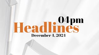 Recorder headlines: December 4, 2024 (4pm)
