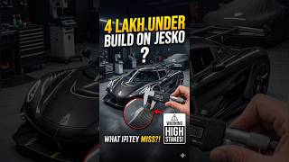 ₹4 Lakh Budget Build #shorts #jesko #luxurycars