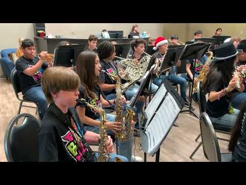 CCISD Live - Holiday Performances - Space Center Intermediate School Band