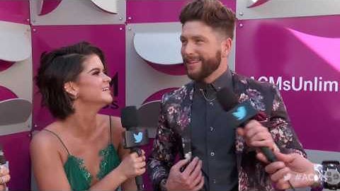 2017 ACM Awards: Chris Lane and Maren Morris Red Carpet Interview