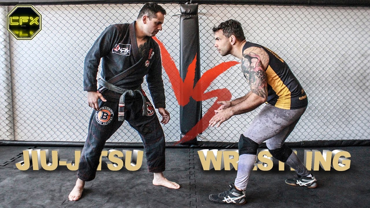 JIU-JITSU vs WRESTLING para o MMA #cfxsports