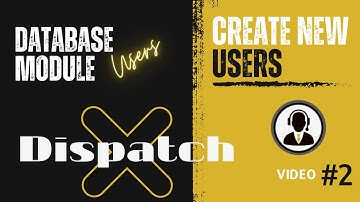 Database Video#2 - Users Module
