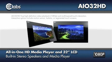 All-In One 32" Digital Media Player