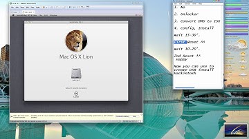 How to install Mac OS X Lion 10.7 on VMWare Workstation