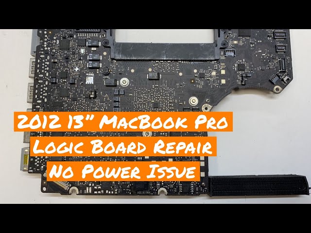 uhøjtidelig sprede falanks Macbook Pro No Light on Magsafe Repair on 13" Mid 2012 820-3115 - YouTube