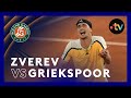 Rolandgarros 2024  le rsum de a zverev vs t griekspoor