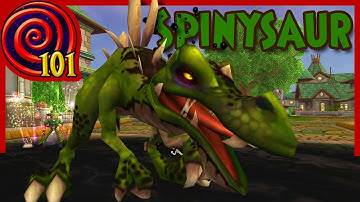 Wizard101: Spinysaur Spell Animation