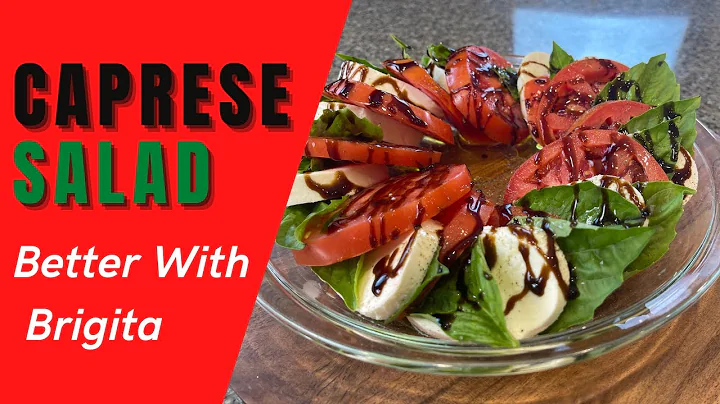 How to Make Caprese Salad Tomato Mozzarella Basil