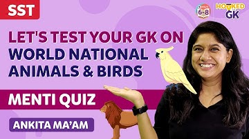 National Animals and Birds of the World - MENTI Quiz | BYJU