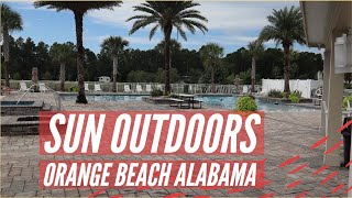 Let's tour Sun Outdoors RV Resort in Beautiful Orange Beach Alabama. A All RV Resort!