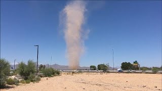 RAW VIDEO: Massive dust devil spotted in Scottsdale