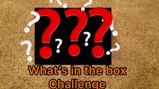 What’s In The Box Challenge
