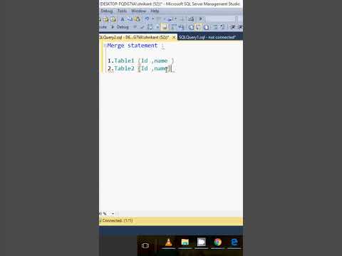 Merge in #sql