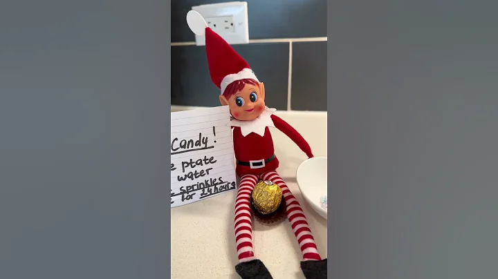 Elf on the shelf idea ! 🤩 #elfontheshelf #elfideas #lifehack #christmas