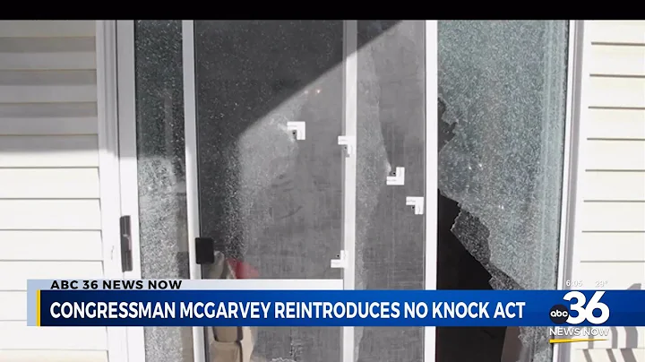 Congressman McGarvey reintroduces act banning no-knock warrants