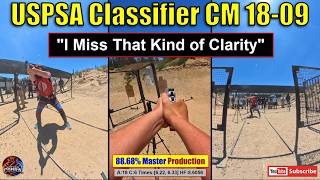 18-09 88% USPSA Classifier CM "I Miss That Kind of Clarity" - Tanfoglio Stock Master 2