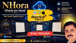 NHora | Astrology Software | Free Version | Android | Mac | Windows|Apple| Srikanth Telugu Astro | screenshot 4