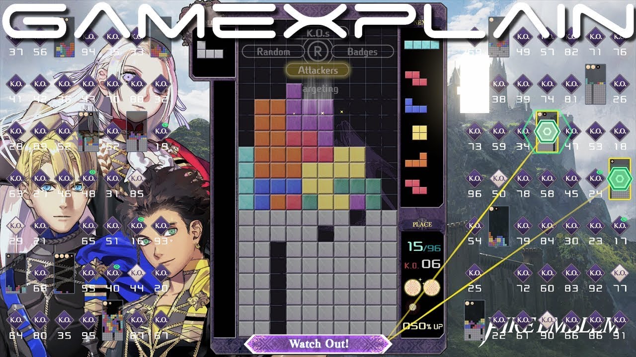 Tetris 99 Houses - Clear Every Last One of Them! (Fire Emblem Theme) secrets cap cana