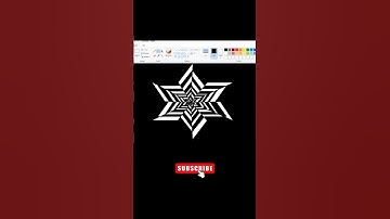 Drawing illusion in ms paint - 14 #shorts #drawing