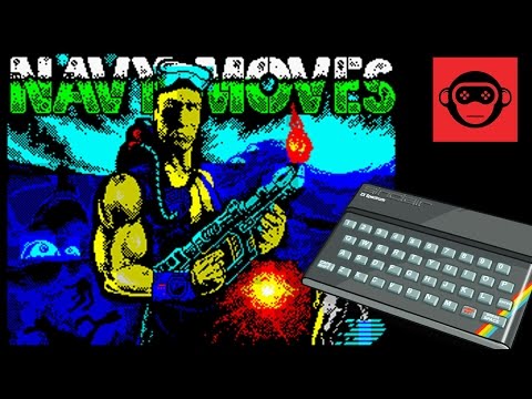 Navy Moves on the ZX Spectrum (Letsplay/Gameplay)
