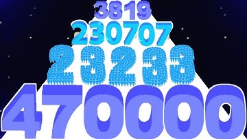 Crowd Number Run 3D / Sastifying All Levels Mobile Game - (MAX LEVEL)