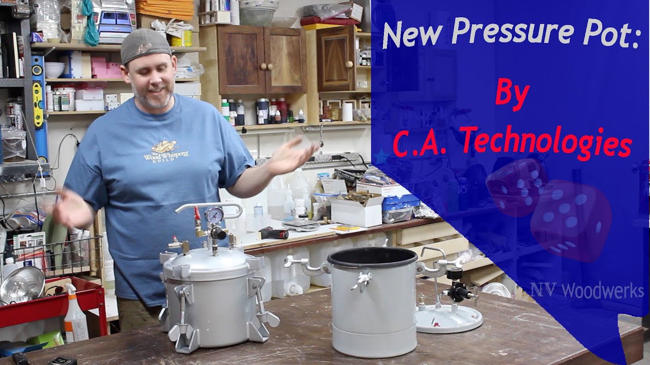 California Air Tools Pressure Pot for Resin Casting, Model 365CW