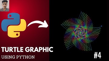 python turtle || creating a amazing graphics (Advance) "no talking"